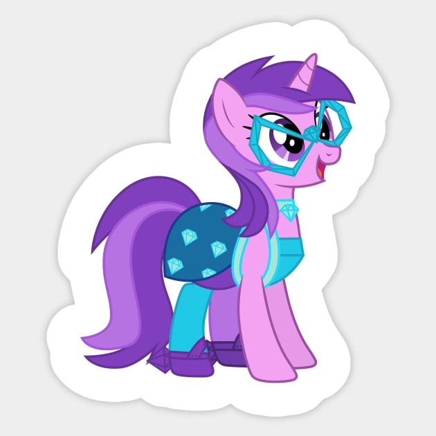 Amethyst Star dressed up Sticker by CloudyGlow